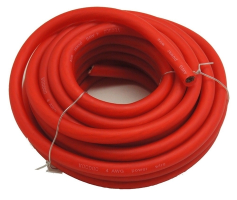 Yumuşak PVC Ceket Araç Ses 2/0 Ölçüm/awg Amp Güç Yer Kablosu Kablo 50mm 35mm 20mm 16mm