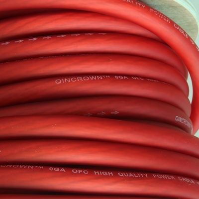 Yumuşak PVC Ceket Araç Ses 2/0 Ölçüm/awg Amp Güç Yer Kablosu Kablo 50mm 35mm 20mm 16mm