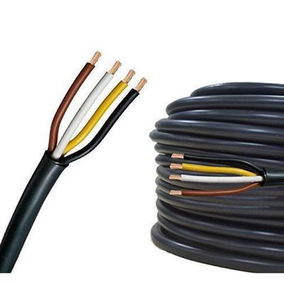 RVV Esnek PVC Ceket Flat Wire Elektrik Kablosu Endüstriyel Uygulamalarda Kolay Kurulum ve Bakım