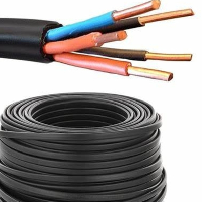 Esnek PVC yalıtılmış elektrik teleri ve kabloları kolay ve güvenli kurulum için