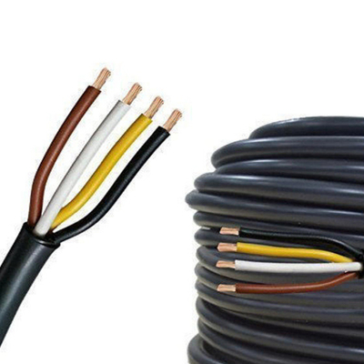 2-60 çekirdek numarası PVC yalıtım malzemesi ile yalıtılmış elektrik tel kablosu