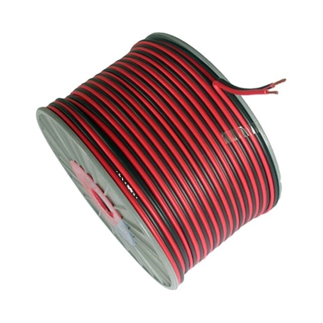 12 AWG Ölçüsü Temiz Bakır Stereo Sesli Hoparlör Kablosu Etraf Ses Sistemleri ve Ev için