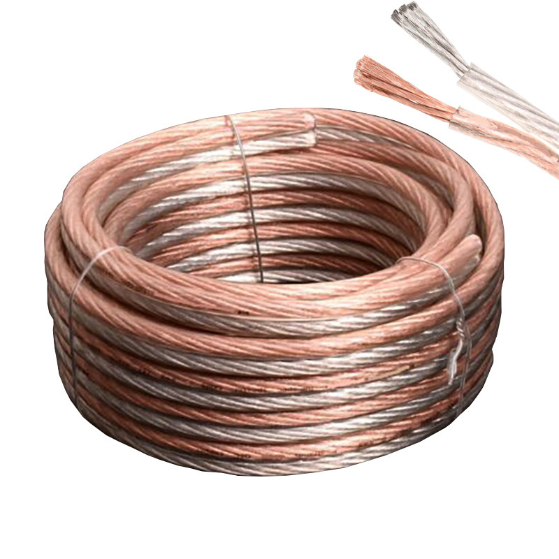 150 Feet 12 Awg Yüksek Sesli Hoparlör Kablosu Kombine Koruma Özel CCA Hoparlör Tel