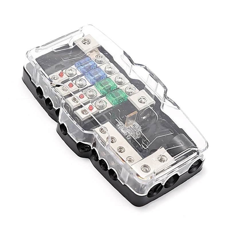 0 awg 12V Çok fonksiyonel Mini ANL Sigorta Kutusu Araçlar İçin Dağıtım Bloku