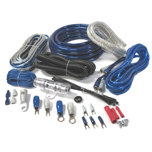 12V DC Voltage PVC Cca Awg 4 Ga Amplifier Kurulum Kablolama Kiti ve Performansı