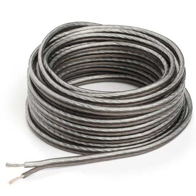 Profesyonel ortamlarda erkek-erkek bağlantısı için 2 çekirdek 2x1.5mm2 hoparlör kablosu