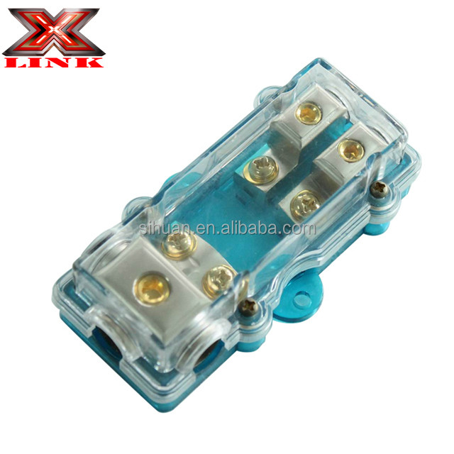 20A-300A AMP Otomobil Otomatik DC Cam ANL Maxi AGU Mini Inline Sigorta Sahibi Dağıtım Bloku