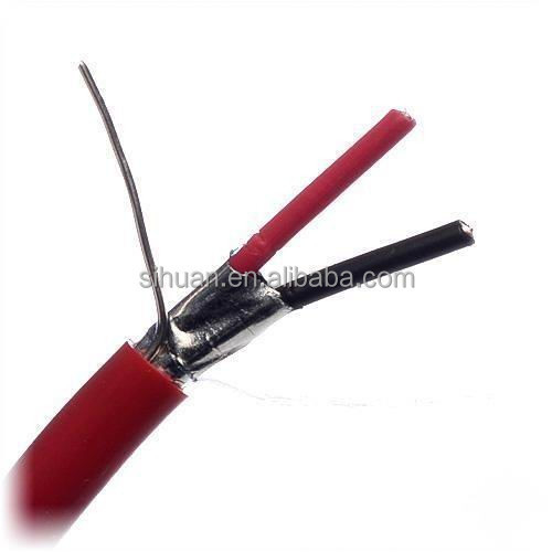 CE sertifikalı yangın alarm kablosu 2c 4c 6c 1.5mm2 2.5mm2 0.80mm çıplak bakır tel