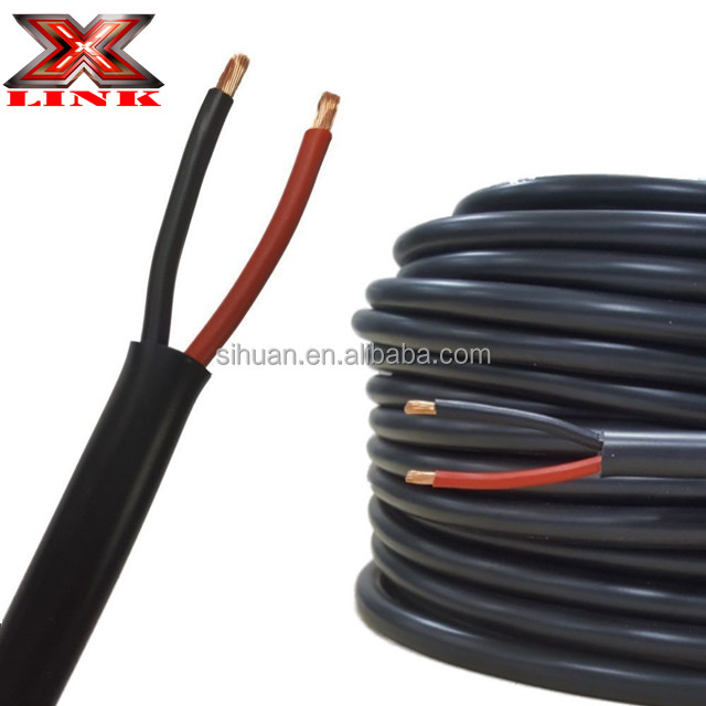 İzole edilmiş 03206 çekiş kabloları RV römork kablosu 12 14 Ga 2 kablo düz fren kablosu