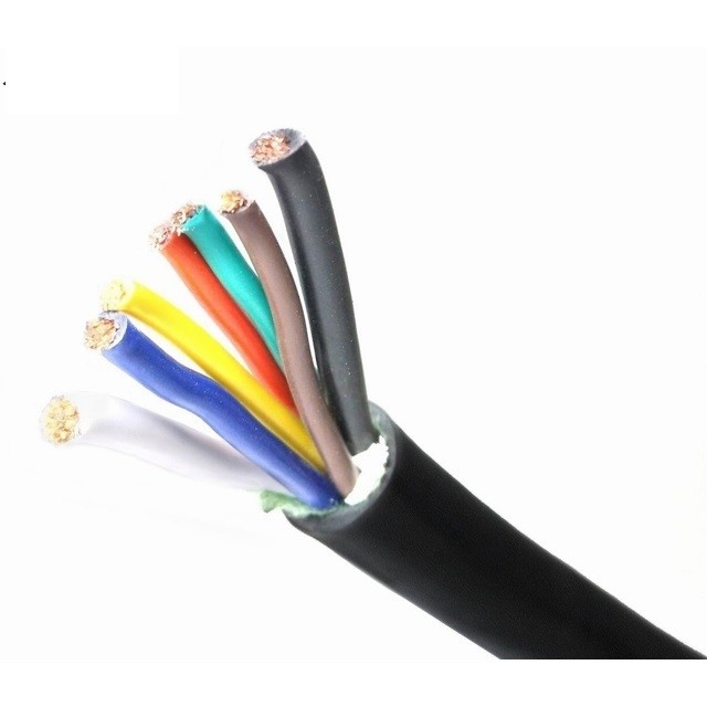 7 Core Black Jacket 5C Way Pin Trailer Lighting Cable with Annealed Copper Conductor 7 Core Black Jacket 5C Way Pin Trailer Lighting Cable with Annealed Copper Conductor 7 Core Black Jacket 5C Way Pin Trailer Lighting Cable with Annealed Copper Conductor