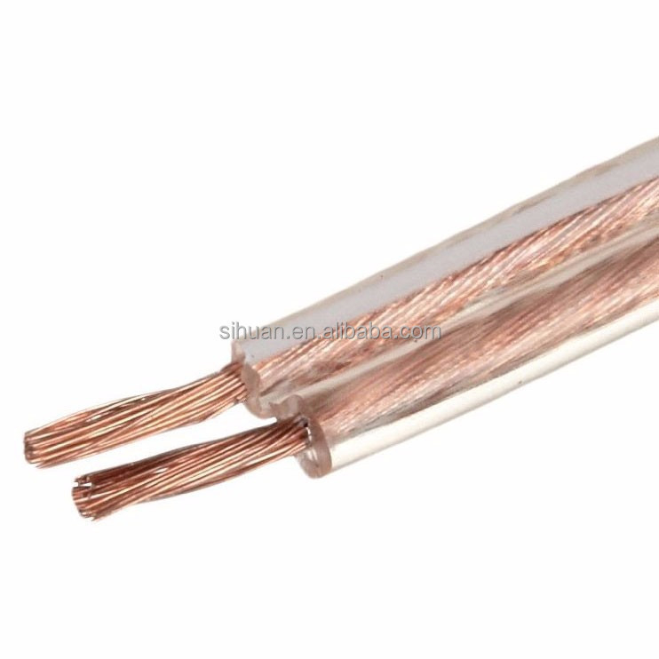 Flat Speaker Wire 18 AWG Flat Cable with RCA Connector Type CE Sertifikalı