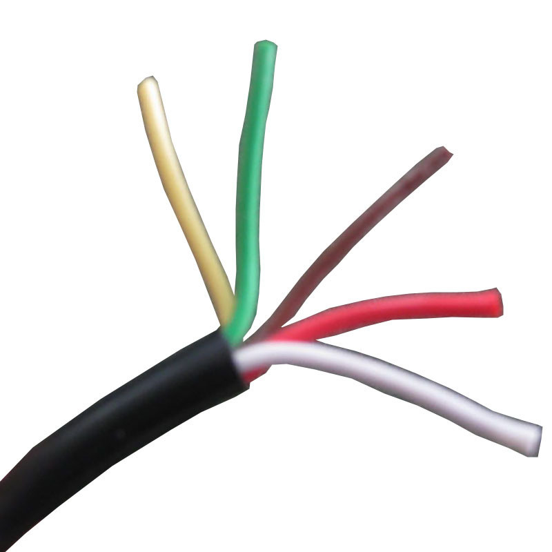 RV ve Otomobil için PVC yalıtım 14 Gauge 5 Kondüktör Rel Kablolama Uzantısı