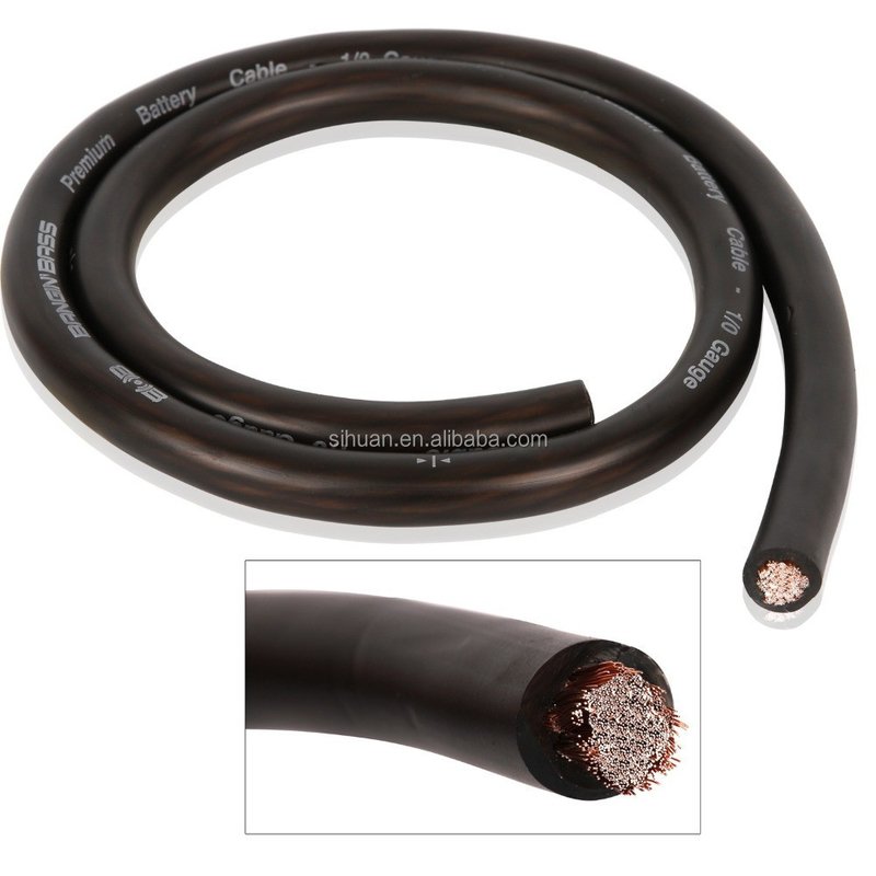 Özel İletken Sayısı Yumuşak PVC Ceket Araç Amp Kurulum 4/8 Ölçüm Güç Tel